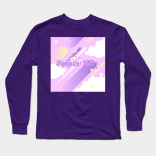 New Jeans Super Shy Purple Ver. Long Sleeve T-Shirt